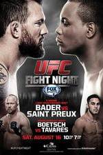 Watch UFC Fight Night 47: Bader Vs. Preux Online M4ufree