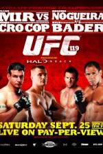 Watch UFC 119 Mir vs Cro Cop Prelims M4ufree