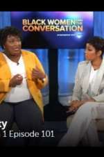 black women own the conversation tv poster
