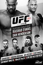 Watch UFC 161: Evans vs Henderson M4ufree