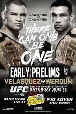 Watch UFC 188 Cain Velasquez vs Fabricio Werdum Early Prelims M4ufree