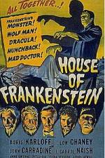 Watch House of Frankenstein M4ufree