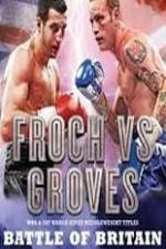 Watch Carl Froch vs George Groves M4ufree