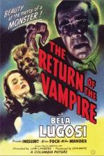Watch The Return of the Vampire M4ufree
