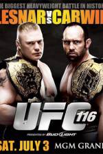 Watch UFC 116: Lesnar vs. Carwin M4ufree