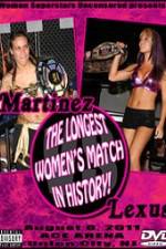 Watch Martinez vs Lexus Longest Match in History M4ufree