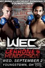 Watch WEC 43 Cerrone vs. Henderson M4ufree