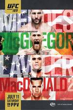 Watch UFC 189 Mendes vs. McGregor M4ufree