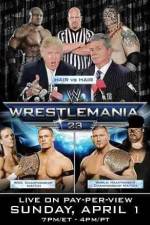 Watch WrestleMania 23 M4ufree