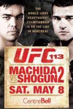 Watch UFC 113: Machida Vs. Shogun 2 M4ufree