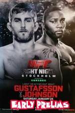 Watch UFC on Fox 14 Gustafsson vs Johnson Early Prelims M4ufree