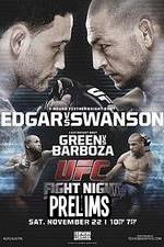 Watch UFC Fight Night 57: Edgar vs. Swanson Preliminaries M4ufree