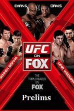 Watch UFC On Fox Rashad Evans Vs Phil Davis Prelims M4ufree