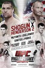 Watch UFC Fight Night Shogun vs Henderson 2 M4ufree