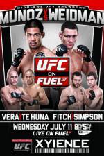 Watch UFC on FUEL 4: Munoz vs. Weidman M4ufree