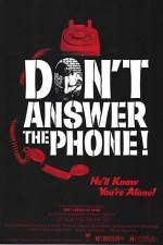 Watch Don't Answer the Phone! M4ufree