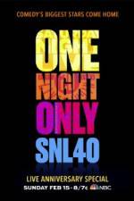 Watch Saturday Night Live 40th Anniversary Special M4ufree