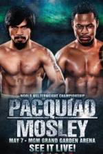 Watch WBO Boxing Manny Pacquiao vs Shane Mosley M4ufree