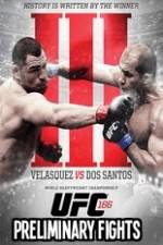 Watch UFC 166: Velasquez vs. Dos Santos III Preliminary Fights M4ufree