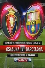 Watch Osasuna vs Barcelona M4ufree